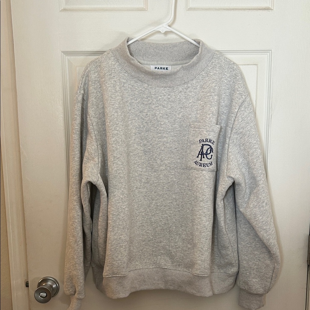 Parke Aureum collab Light Gray Women's Sweatshirt